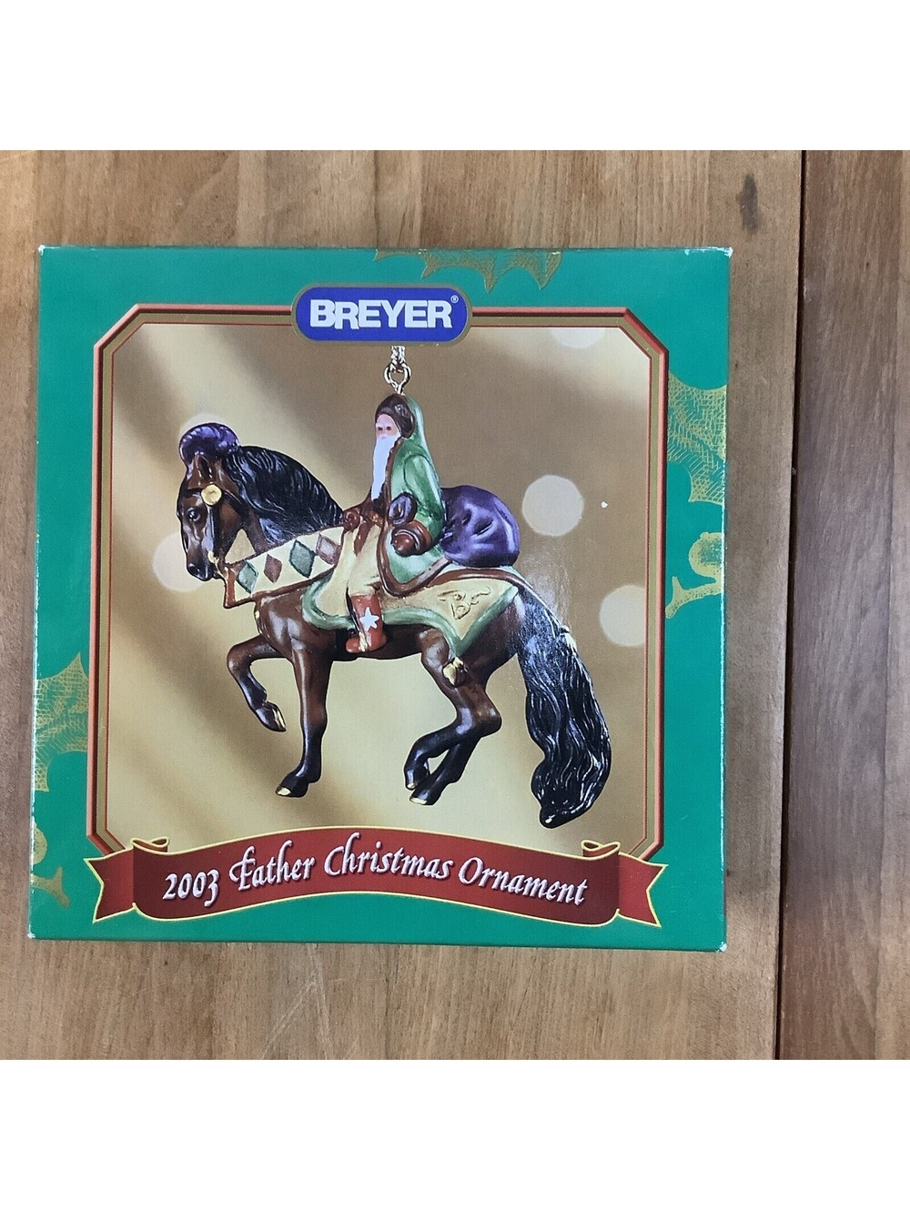 2003 Breyer Father Christmas Ornament No. 700113